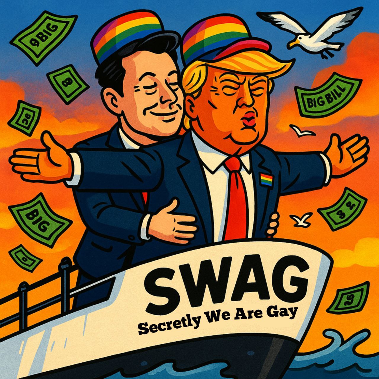 SWAG Ship - Secretly We Are Gay